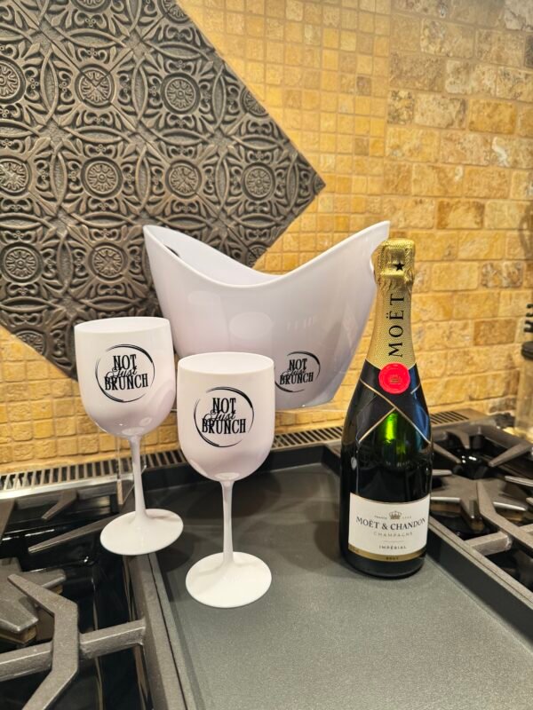 2 Goblets and Ice Bucket